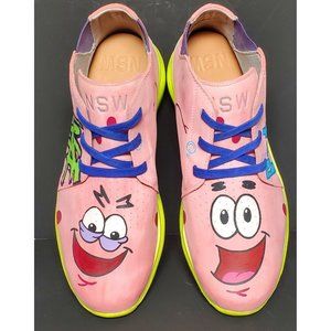 Nike Custom Ralston Lun Mid Men's Size 8.5 "Sponge Bob Patrick" New 539925 006